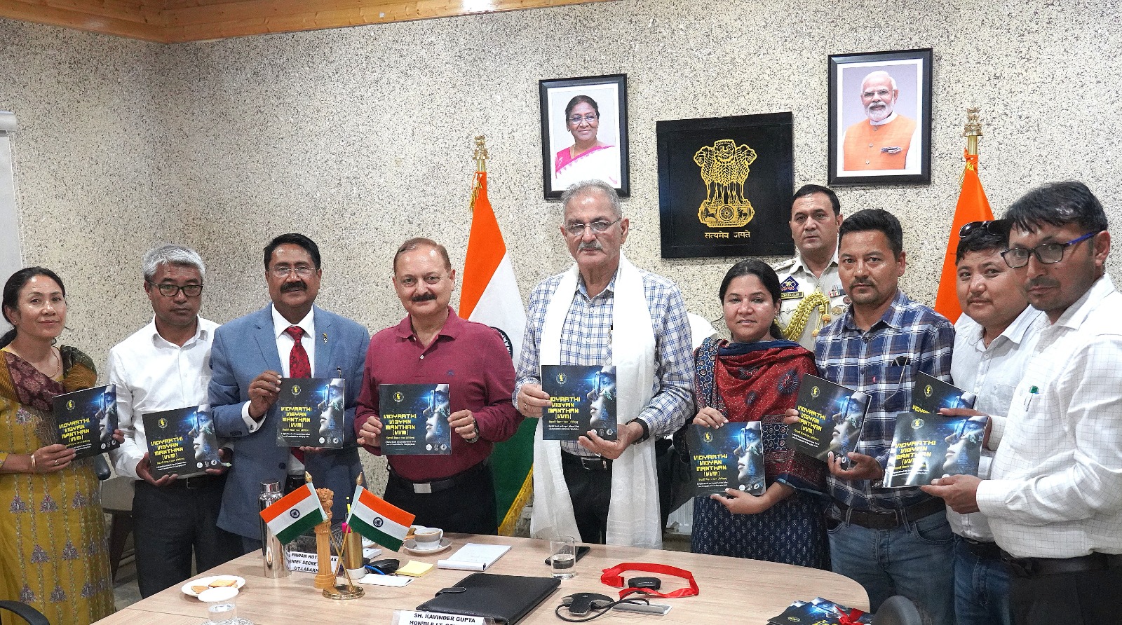 LG Ladakh  launches Vidyarthi Vigyan Manthan to promote science among students