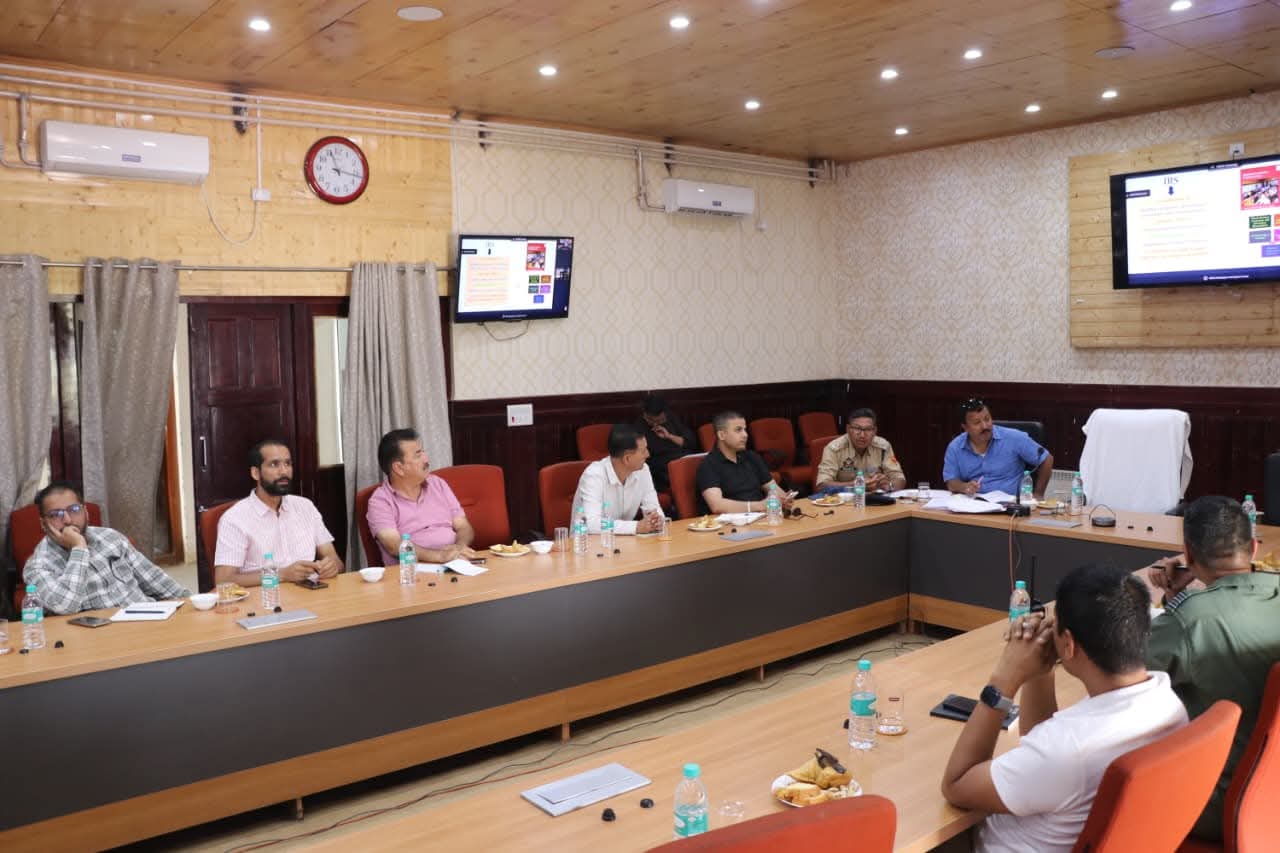 Disaster Management Briefing Held for Upcoming UT-Level Mock Drill Exercise in Leh