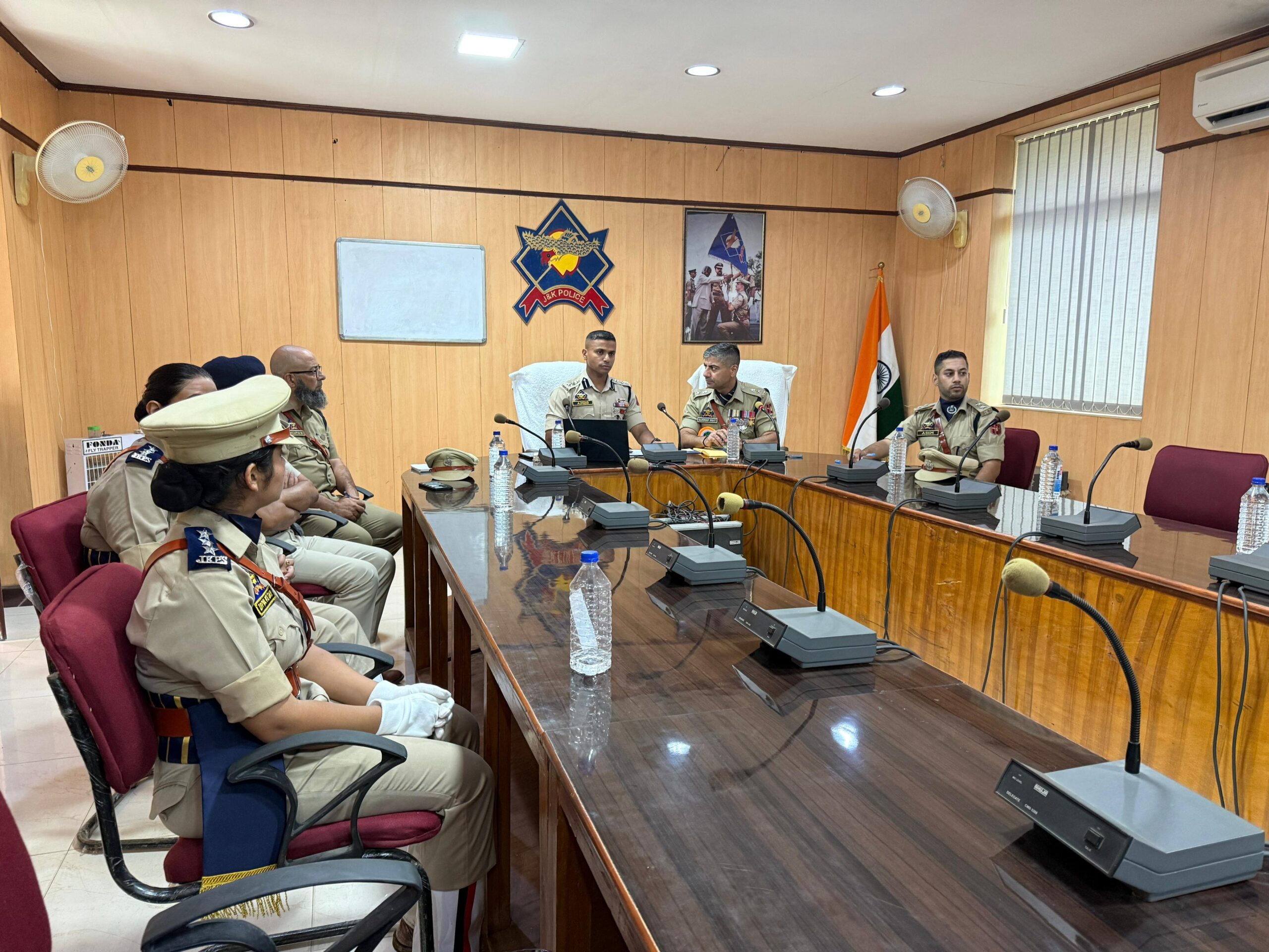 SSP Udhampur reviews Security Arrangements for Kailash Kund Yatra