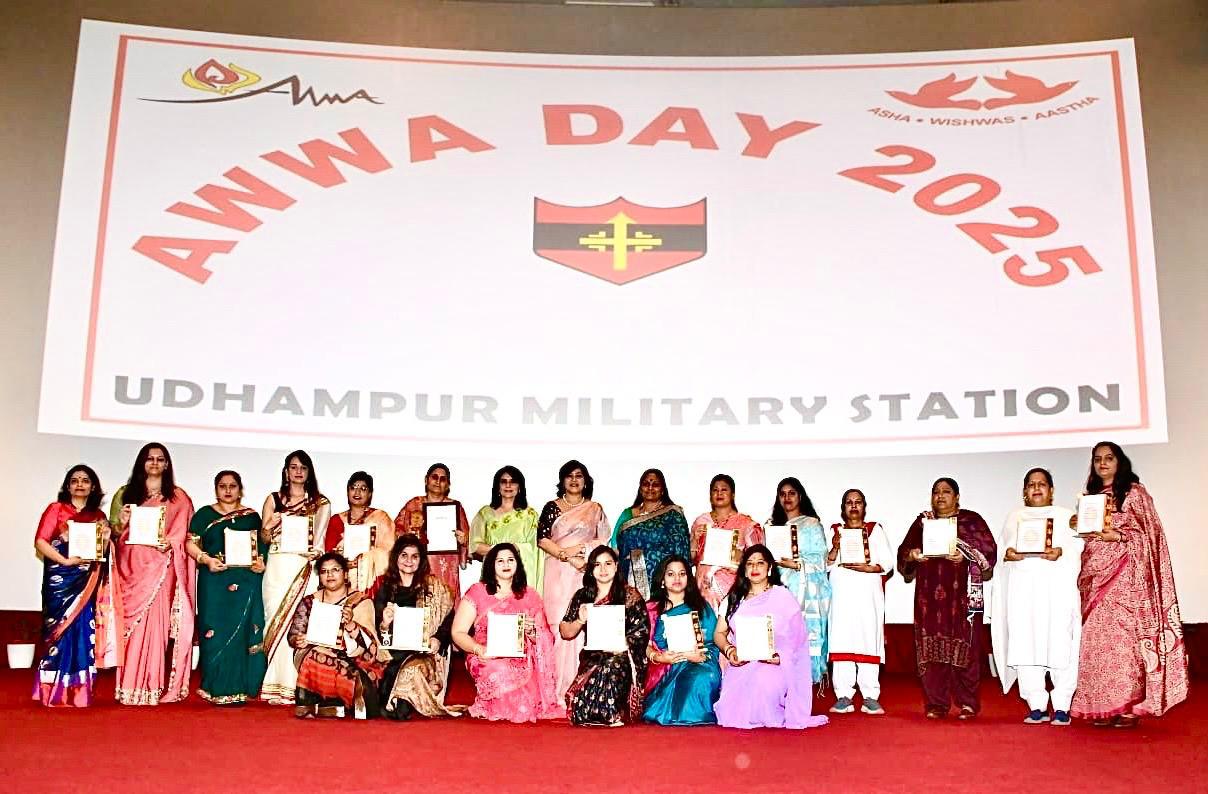 Army Women’s Welfare Association Udhampur celebrating Its 59th Raising day