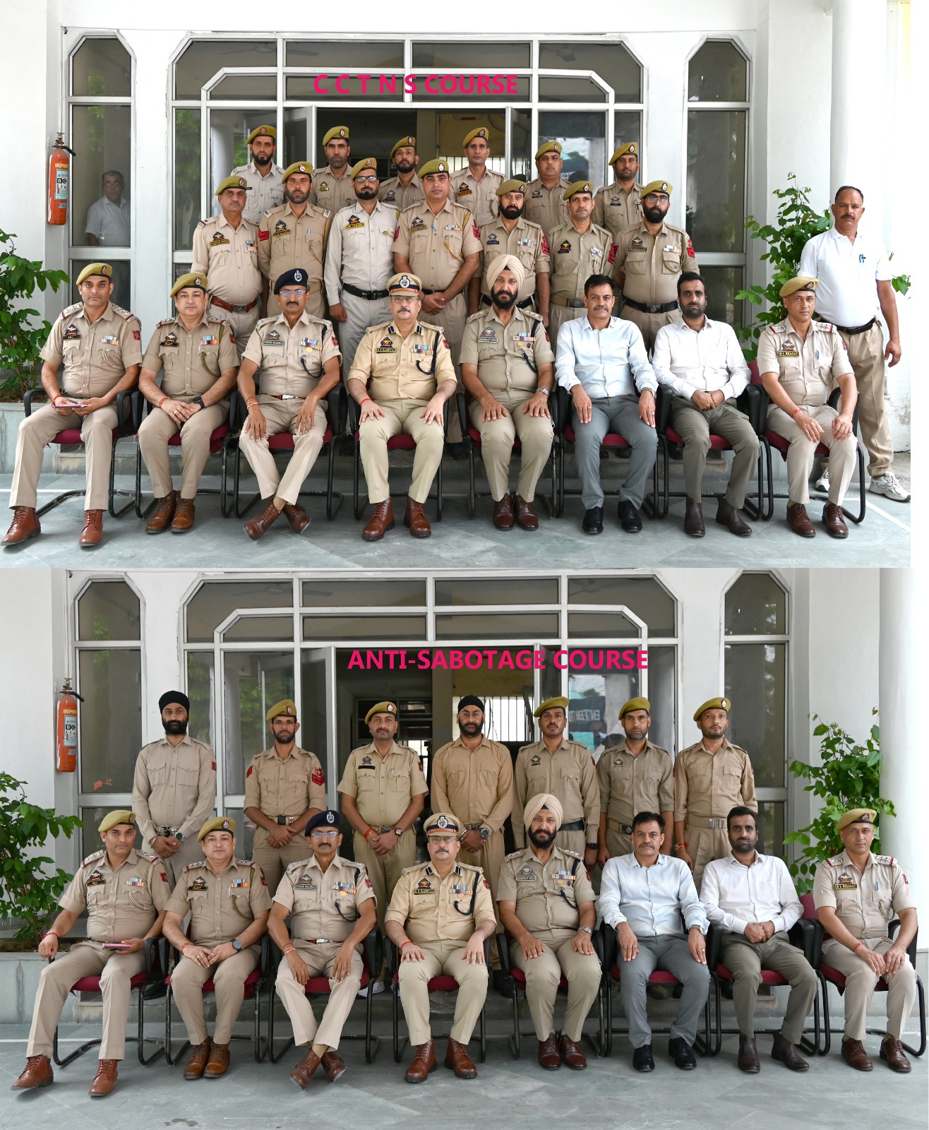 Principal PTTI Vijaypur inaugurates 04 training courses