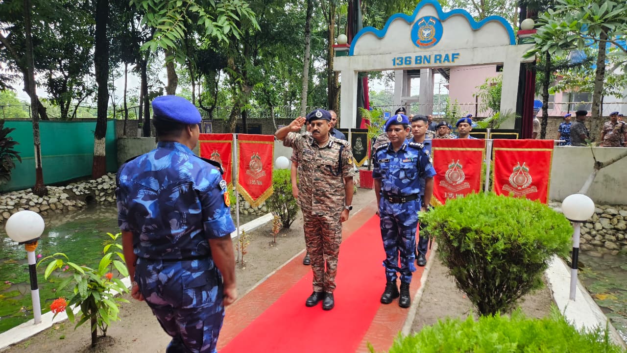 CRPF DG Reviews North-East based RAF battalion, emphasizes operational readiness 