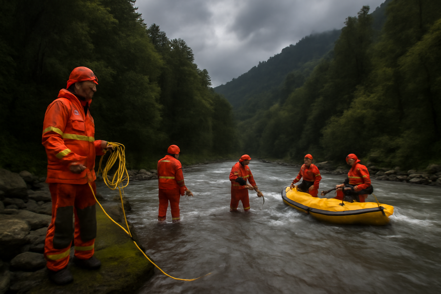 Youth washed away In Rajouri, rescue underway