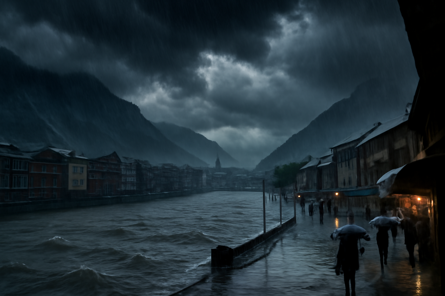 Western Disturbance in tandem with Monsoon likely to bring widespread rainfall across J&K during the next 24 hours