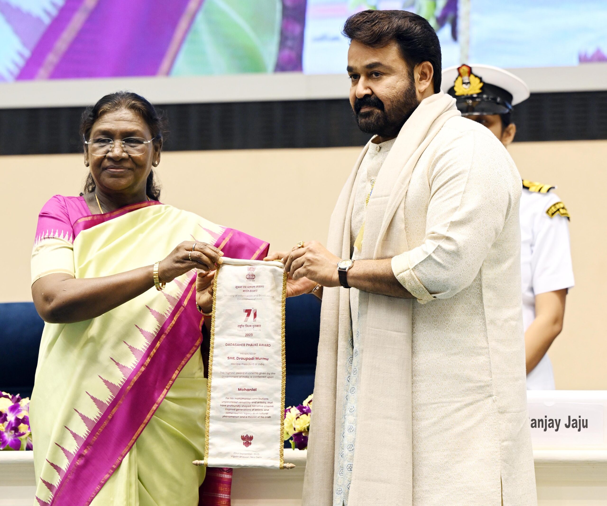 President Presents 71st National Film Awards; Mohanlal Honoured with Dadasaheb Phalke Award