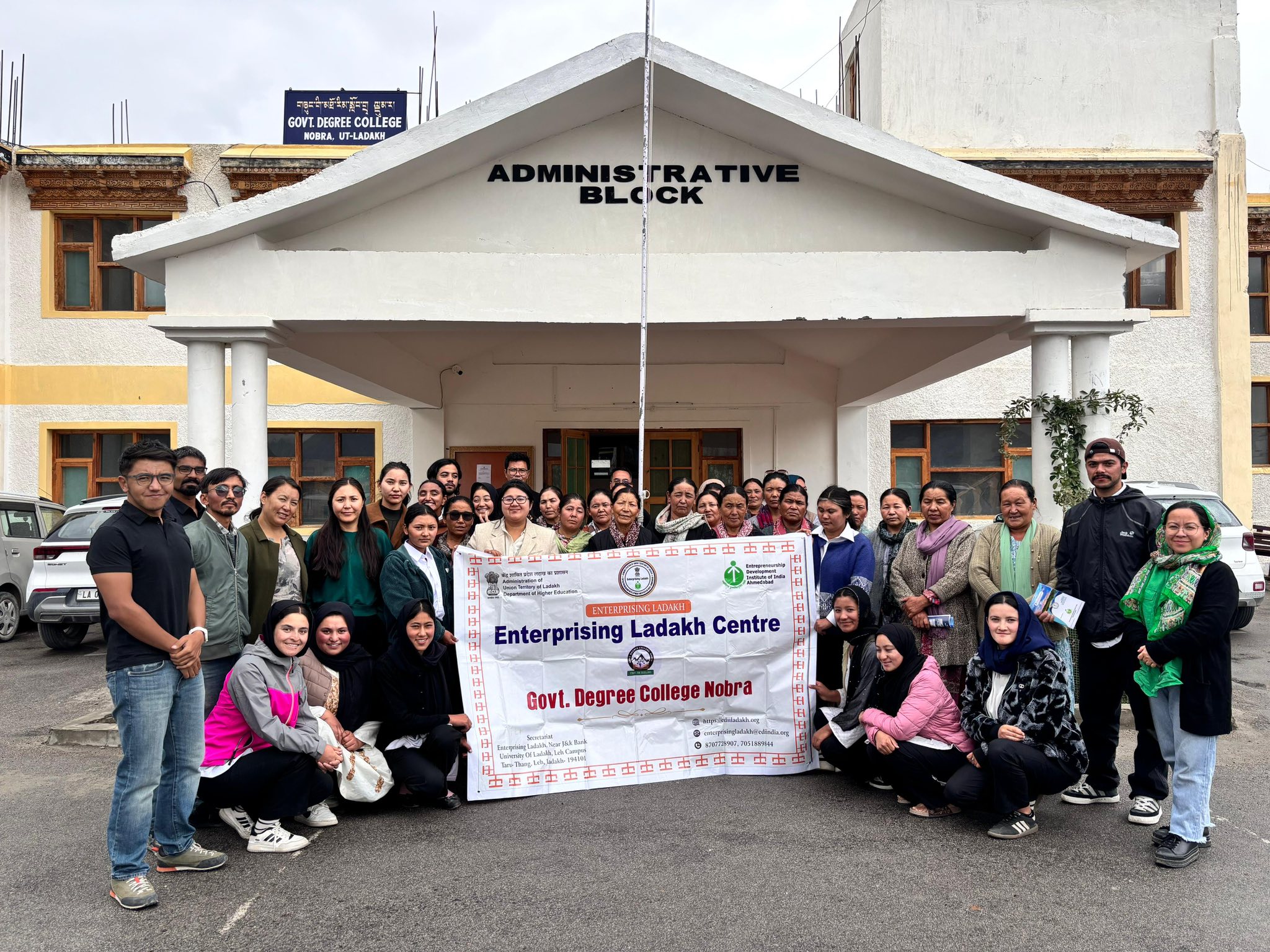 Enterprising Ladakh Workshop successfully inaugurated at Government Degree College Nobra