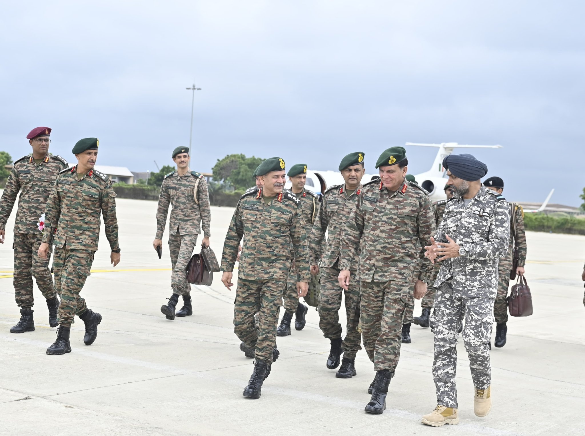 Chief of Army Staff Visited Airforce station Bhuj
