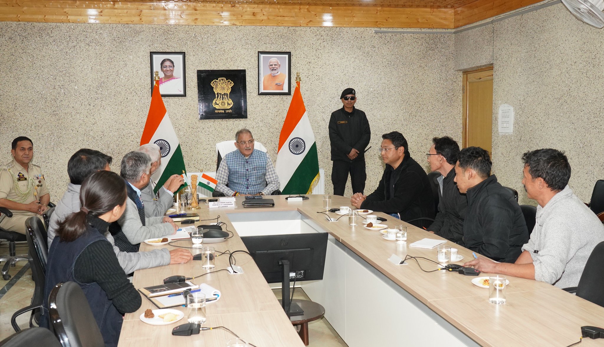 LG Kavinder calls for expedited Smart PDS Card Distribution across Ladakh
