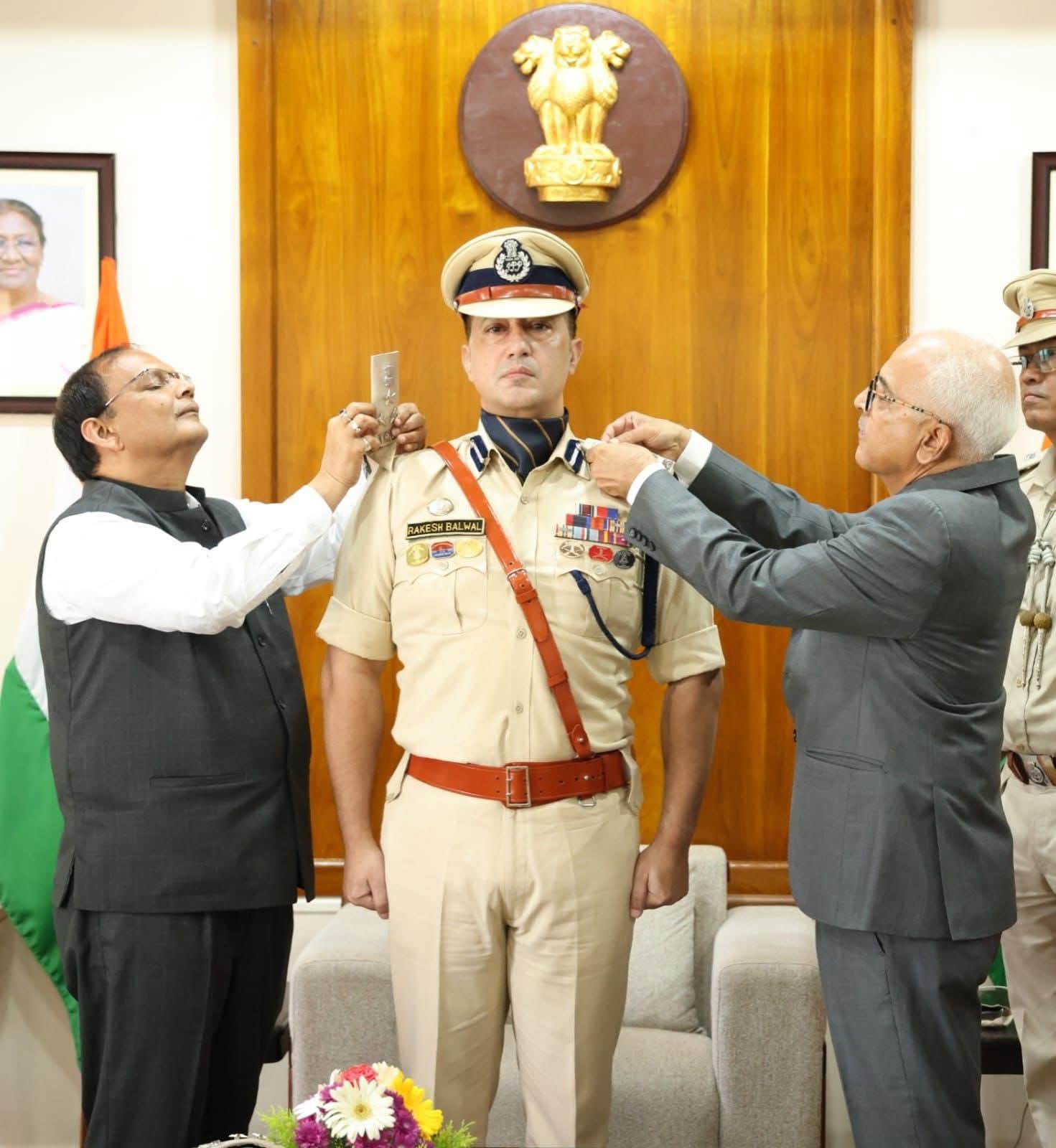 Rakesh Balwal,IPS hails from  Udhampur, has been promoted to the Super Time Scale of Deputy Inspector General of Police in Manipur