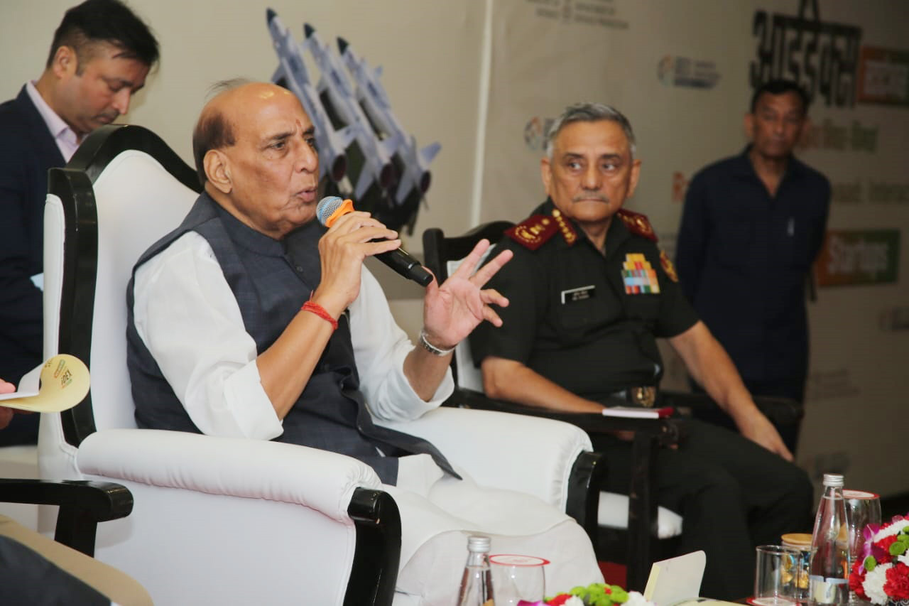Defence & security are the collective responsibility of the entire nation and strengthening the defence sector is not just the duty of one institution or government but the shared resolve of all Indians: Raksha Mantri