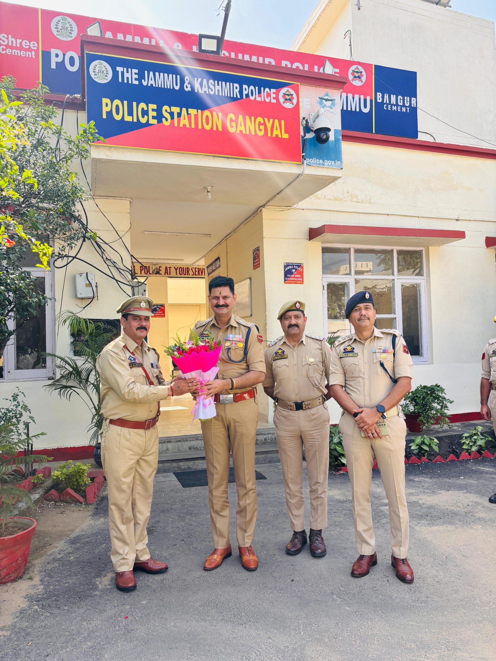 Pipping ceremony held at PS Gangyal and PS Bagh-e-Bahu