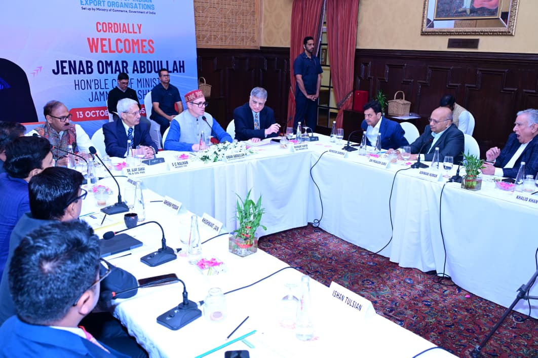 CM Omar Abdullah stresses on attracting investment, strengthening manufacturing base in J&K
