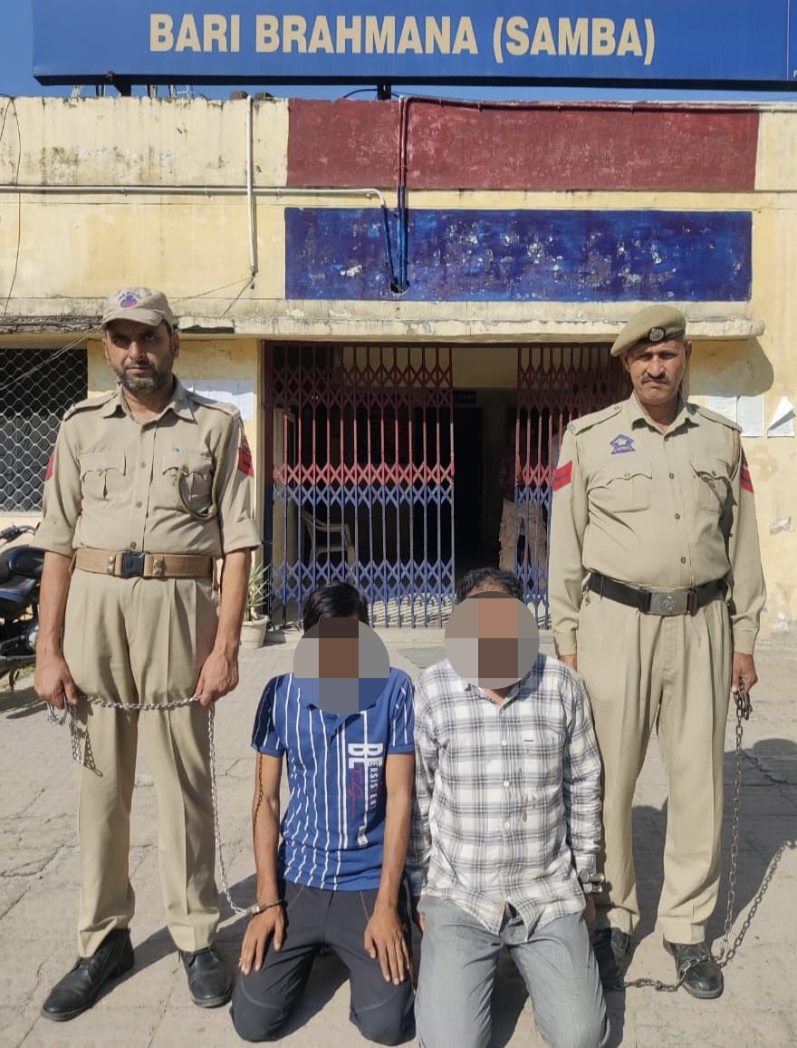 30.70 Grams Heroin like Substance recovered, two held