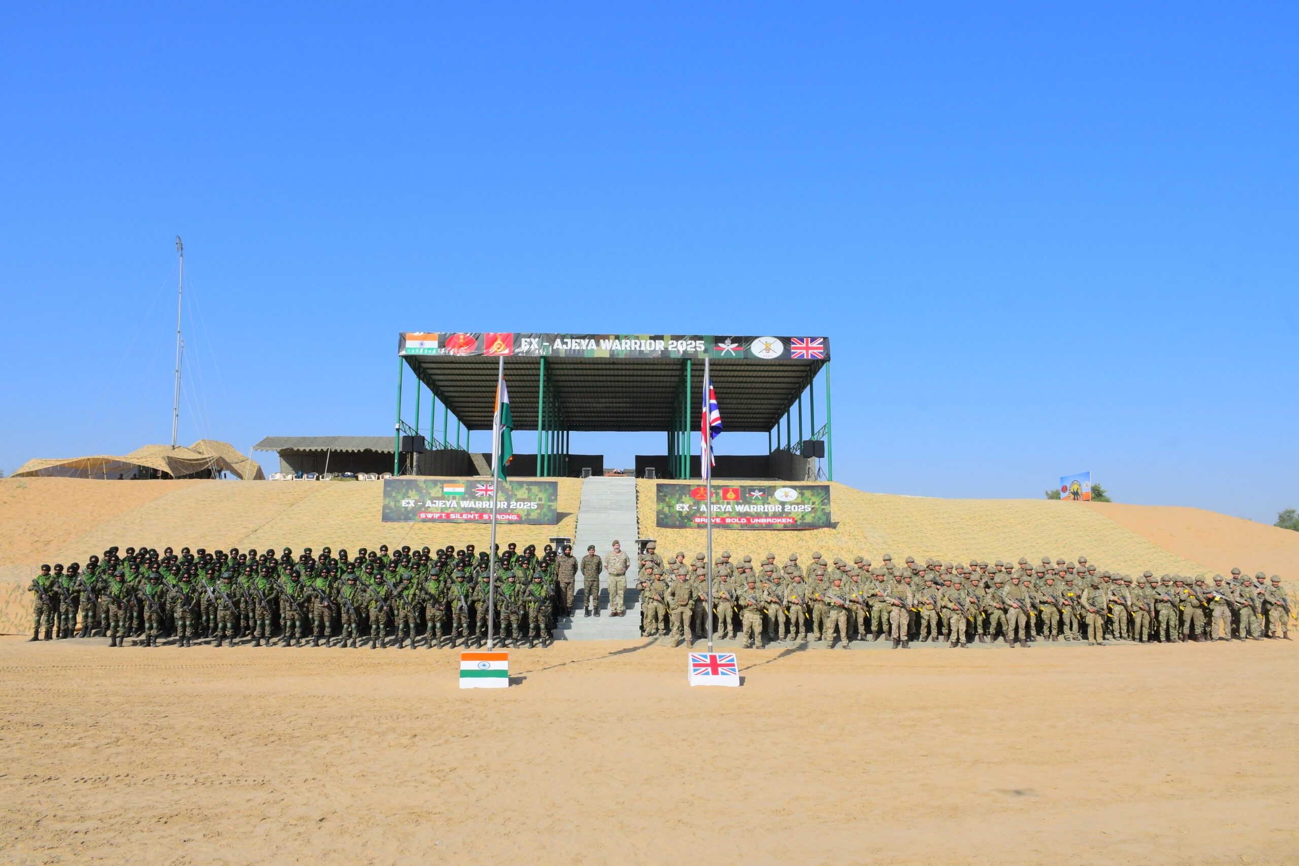 India-UK Joint Military Exercise “AJEYA WARRIOR-25” commenced 