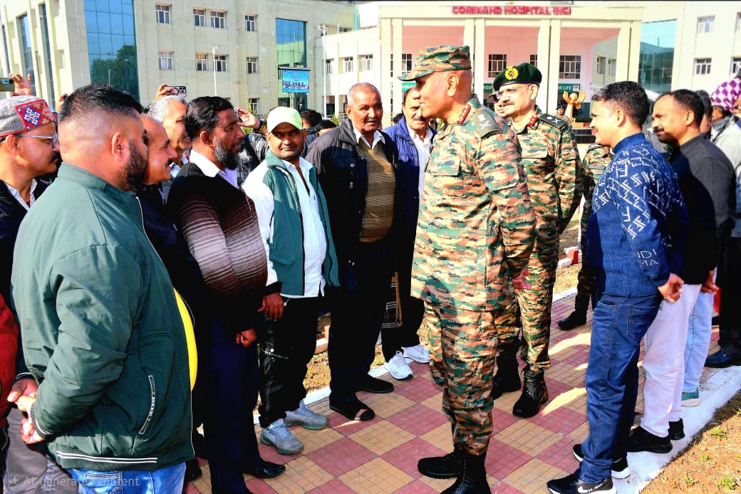 Army Commander Northern Command Inaugurated special Cataract Eye Surgery camp in JK’s Udhampur