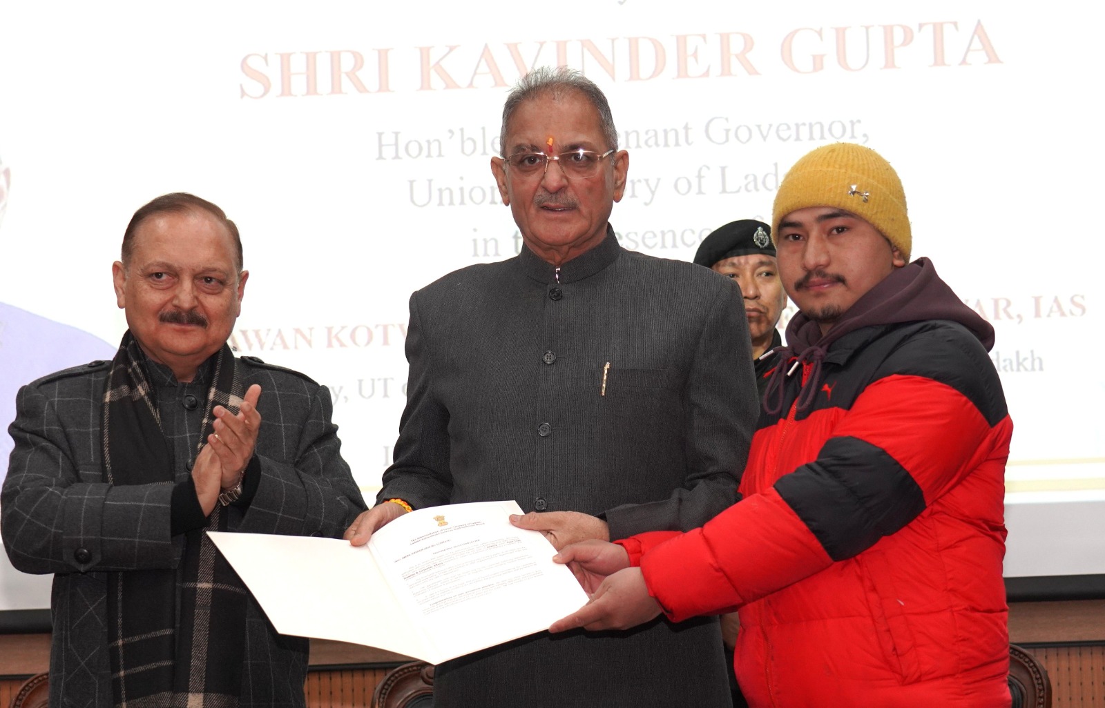 Ladakh Sets National Benchmark in Transparent Recruitment: LG Kavinder Gupta