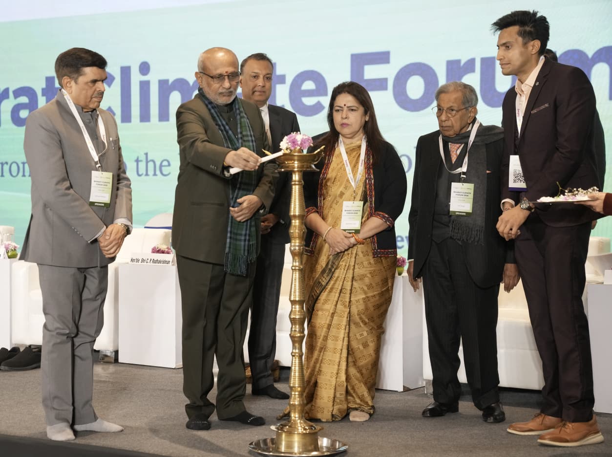 Vice-President C. P. Radhakrishnan Highlights India’s Leadership at Bharat Climate Forum 2026