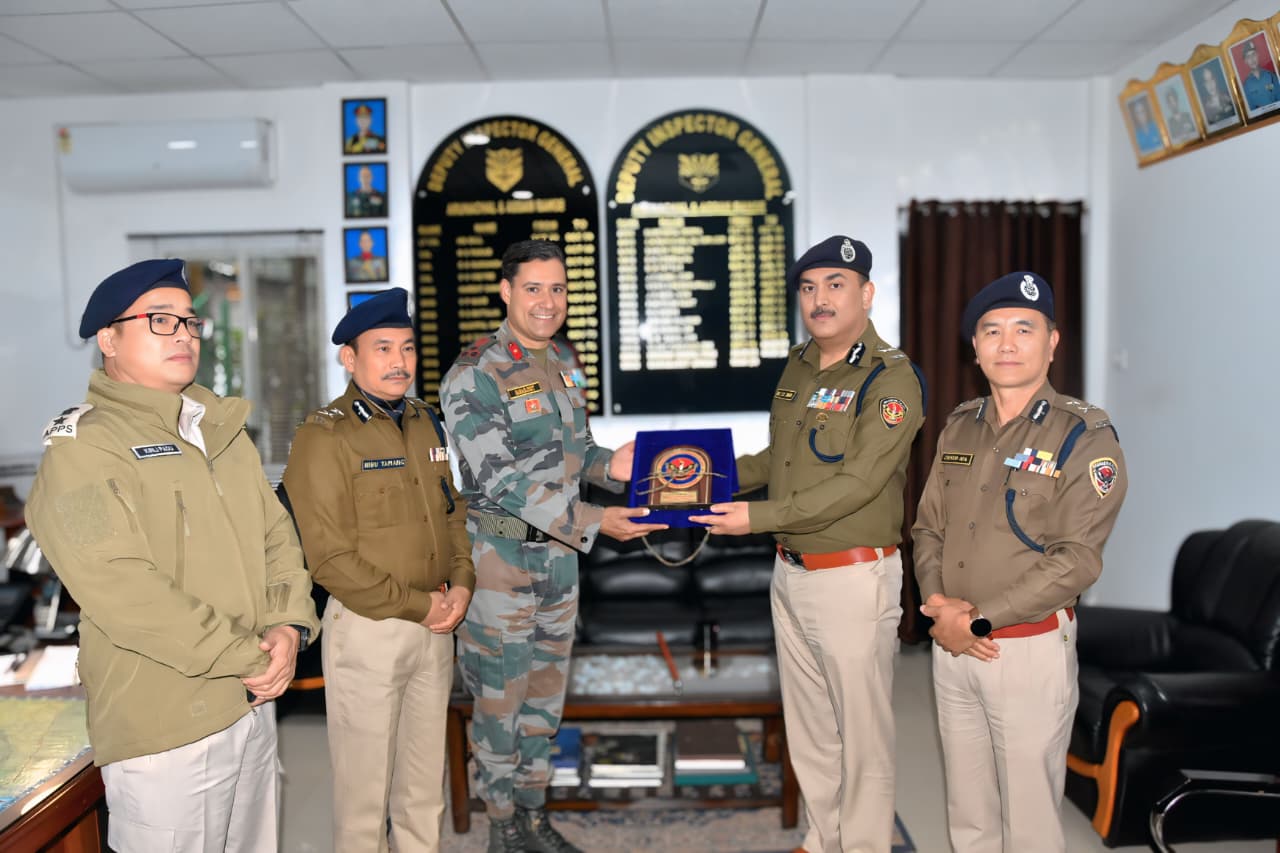 Arunachal DGP Dr. S.D. Singh Jamwal Visits TLC Region to Bolster Security Coordination