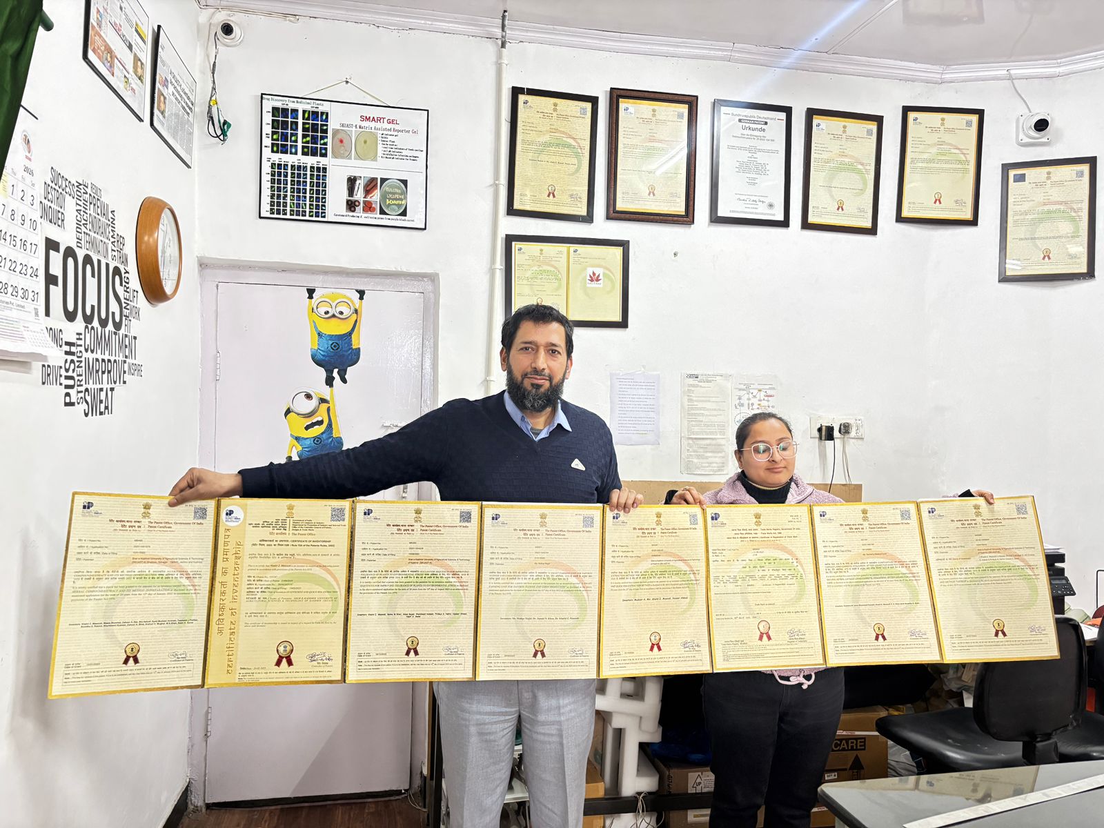 SKUAST-K Scientist Wins Prestigious National DBT BioE3 Challenge Award for Cancer Research