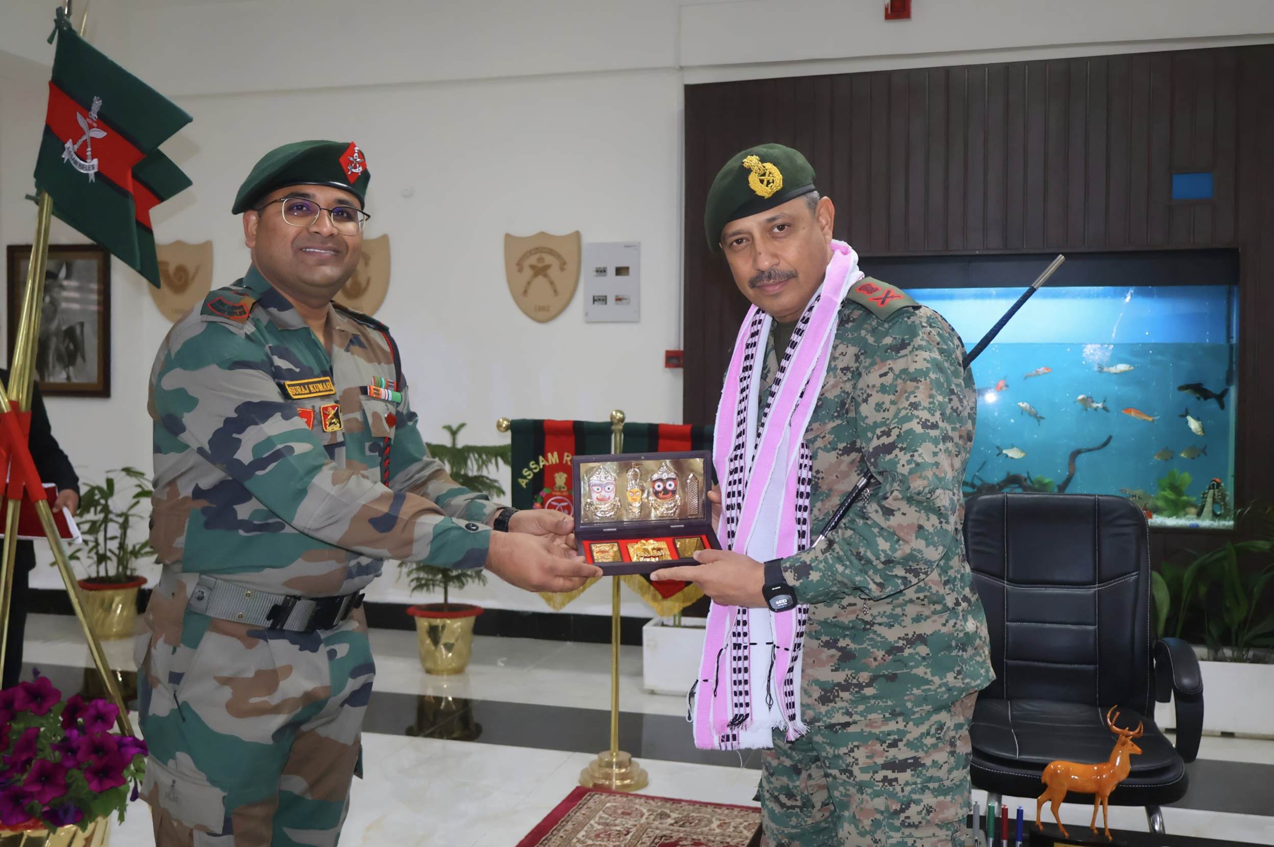 Assam Rifles National Integration Tour: JIMPAL Members from Manipur Interact with DG Assam Rifles in Shillong