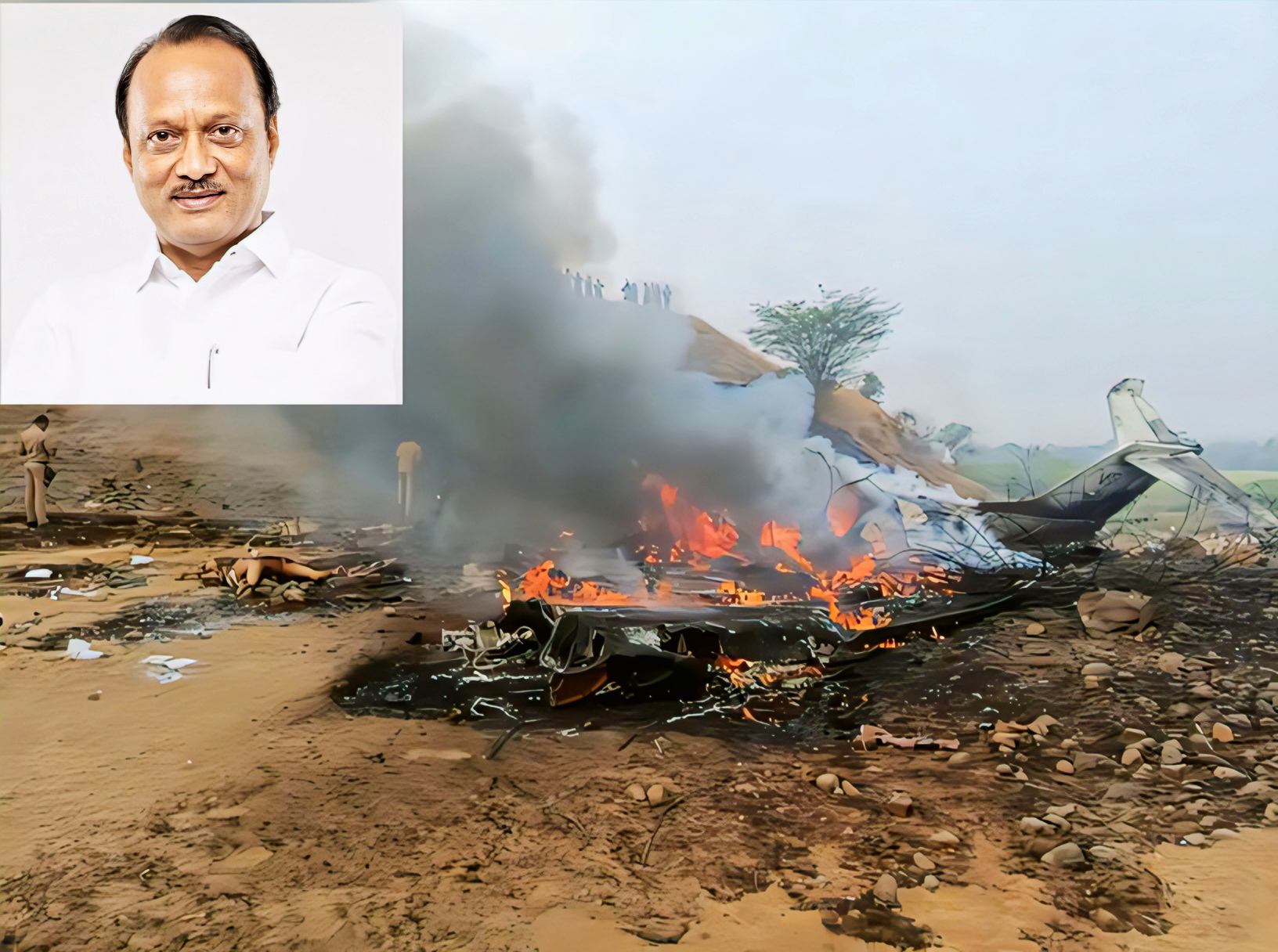 Ajit Pawar Dies in Tragic Plane Crash: Maharashtra Deputy CM and 4 Others died in Baramati Accident