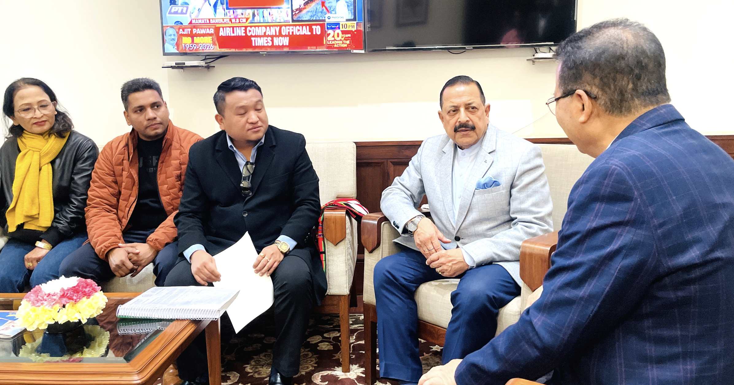 Union Minister Dr. Jitendra Singh Advocates for Localized Development in Meeting with Mizoram Delegation