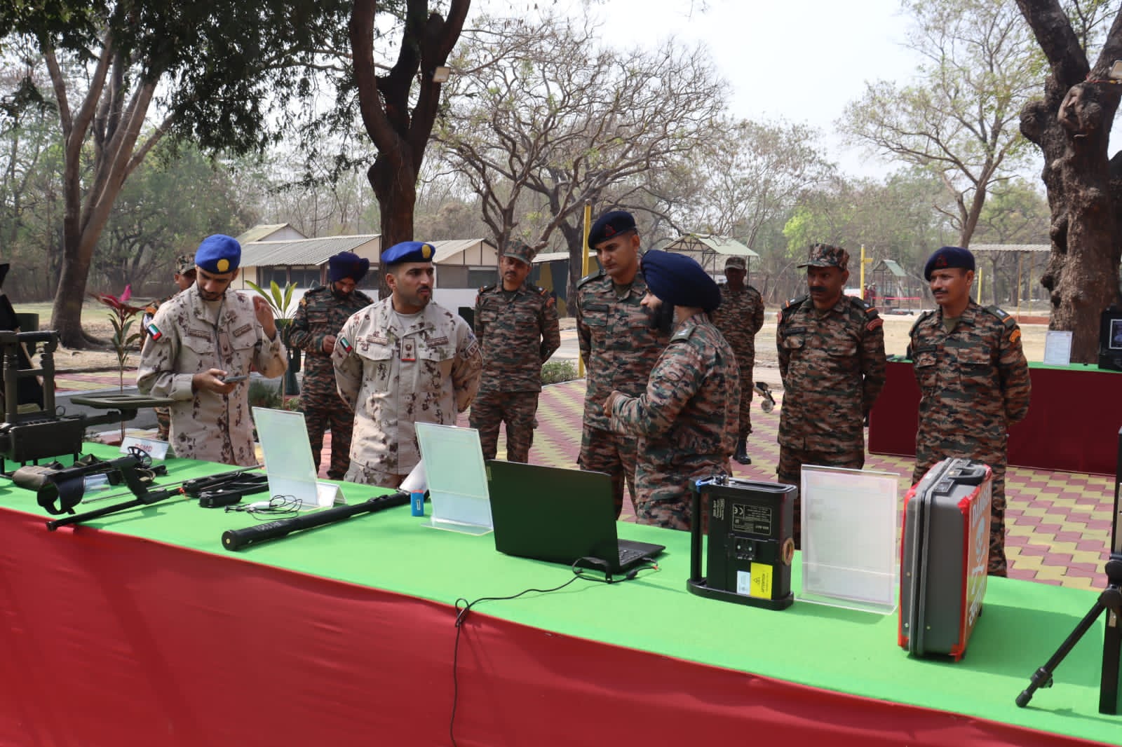India-UAE Defense Cooperation: Subject Matter Expert Exchange on EOD Held at College of Military Engineering, Pune
