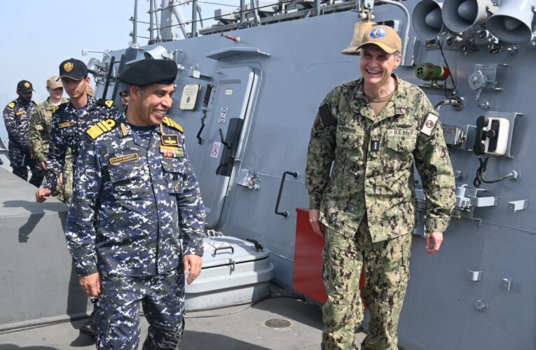 Indian Navy’s INS Surat Bolsters Global Maritime Security During Strategic Visit to Bahrain
