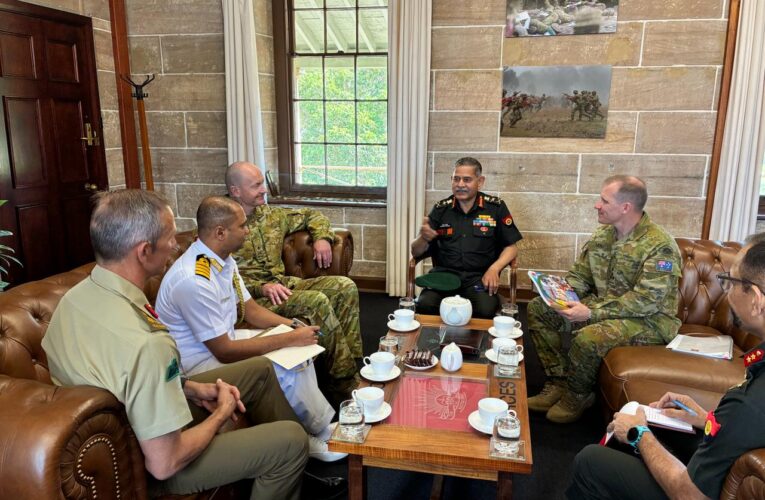 General Upendra Dwivedi Strengthens India-Australia Military Ties During Forces Command Visit