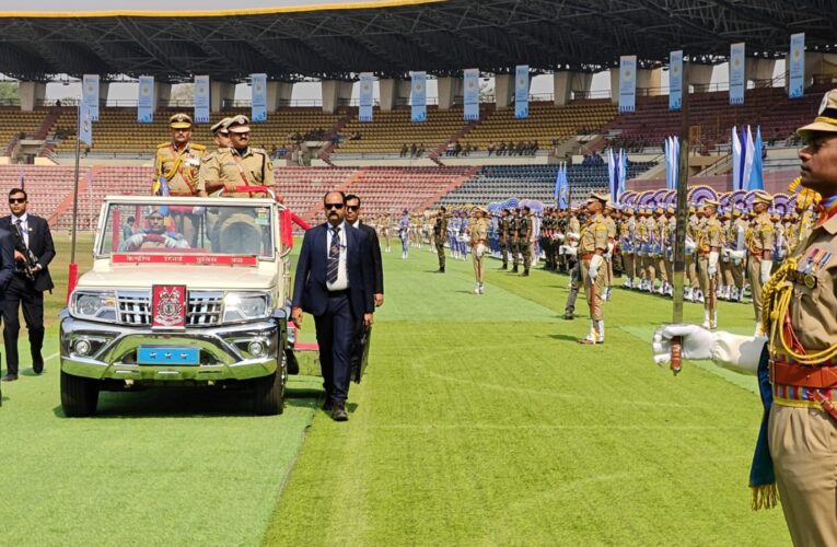 CRPF 87th Raising Day: DG G.P. Singh Reviews Grand Parade in Guwahati​