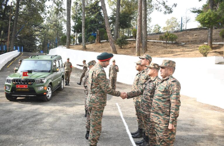 Indian Army Combat Readiness: Maj Gen IS Gill Reviews Golden Fish Signallers at Kausani