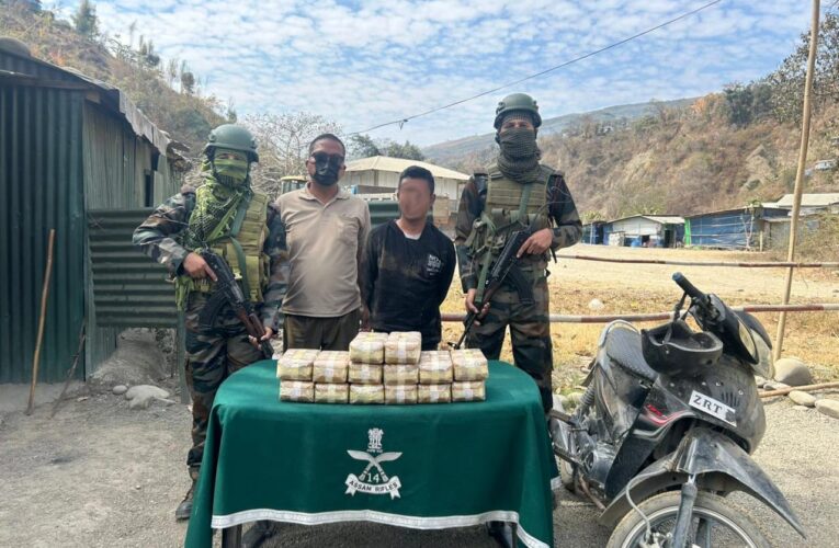 Huge Drug Bust in Mizoram: Assam Rifles Seizes Methamphetamine Worth ₹47.74 Crores