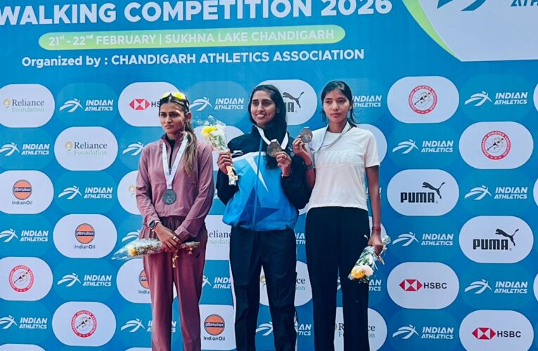 SSB Athlete Manju Rani Sets New National Record in 42km Women’s Marathon Walk