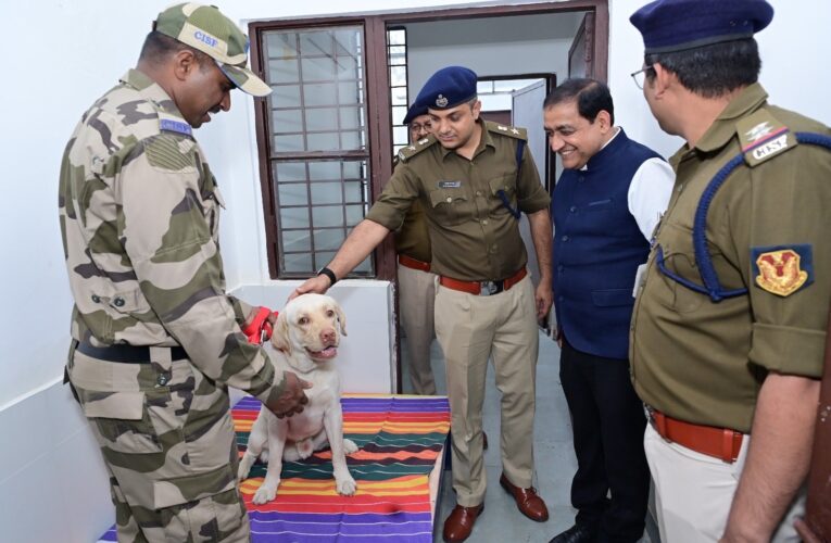 CISF Boosts Bhopal Airport Security: New State-of-the-Art K9 Unit Kennels Inaugurated for Aviation Safety