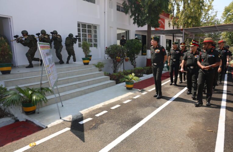 Lt Gen Dhiraj Seth Reviews Specialized CISF Airport Security Training at Southern Command’s Military–Civil Fusion Node