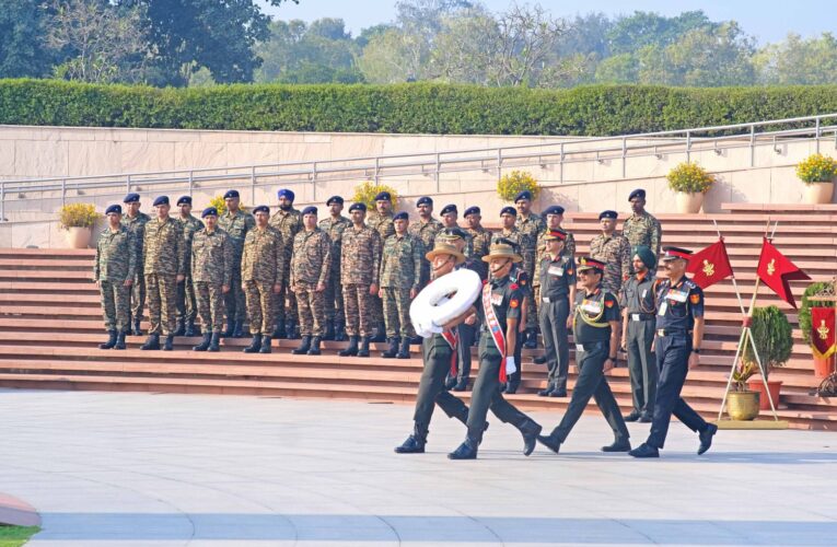 Honoring Valor: Wreath-Laying Ceremony at National War Memorial Marks 79th DSC Corps Day
