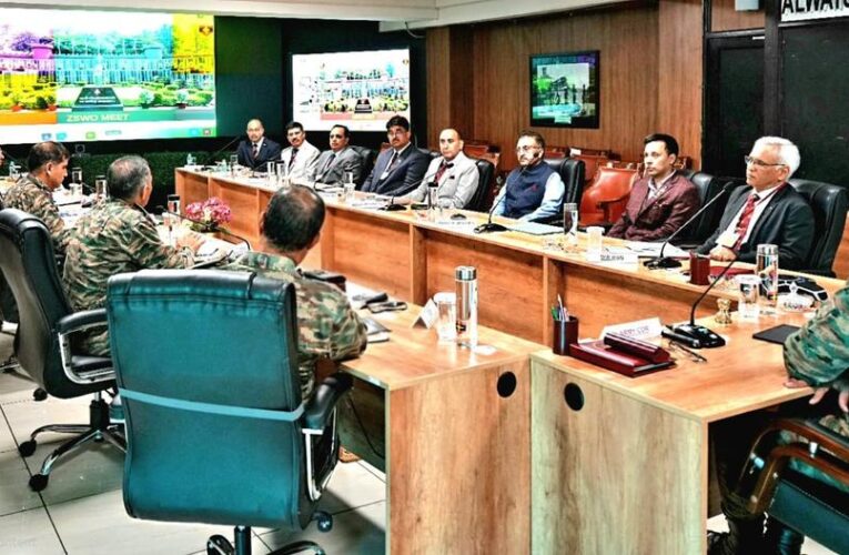 Northern Command Chief Chairs High-Level Meet to Boost Veteran Welfare and Healthcare in J&K