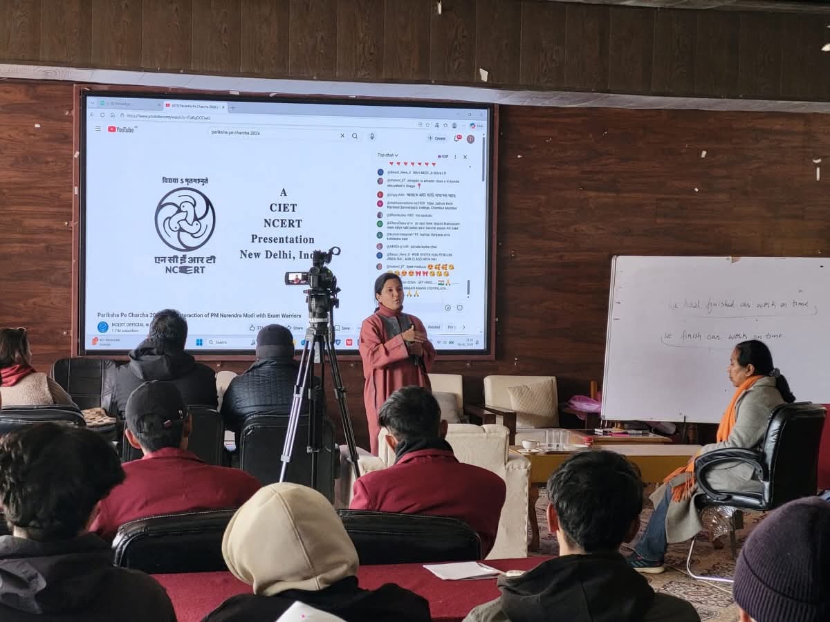 Pariksha Pe Charcha 2026: Live Screening Held at DIET Leh to Boost Student Morale