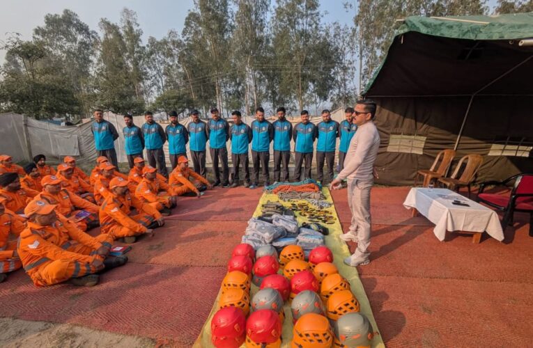 NDRF Mountaineering Rescue Training Begins in Samba: J&K Police Lead Specialized Advanced Course