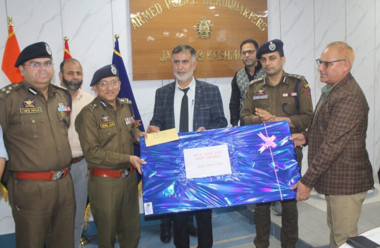 ADGP Anand Jain Presides Over High-Profile Farewell for Retiring J&K Armed Police Officers in Jammu