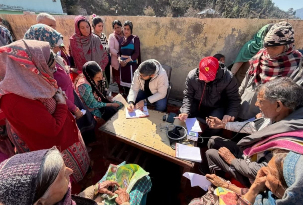 Free Medical Camp Organized at Mongri Khour Gali, Over 400 Patients Treated