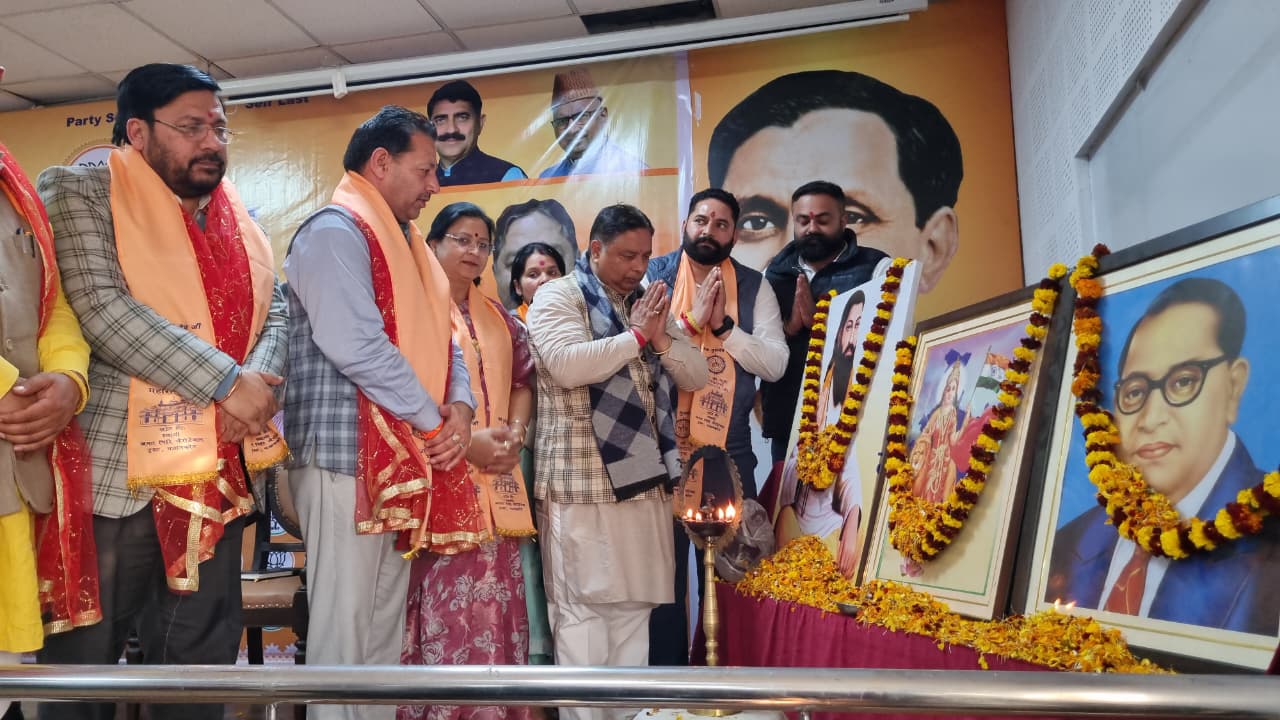 BJP Concludes Ravidass Jayanti Saptah in Jammu; Sat Sharma and Rajesh Bagga Honor Guru’s Vision of Social Justice