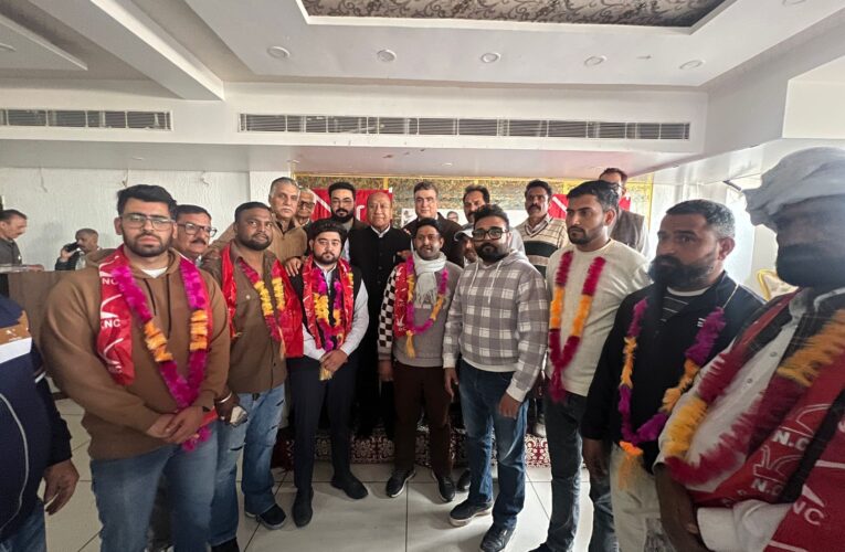 National Conference Gains Momentum in Udhampur as Prominent Youth and Social Activists Join Party Fold