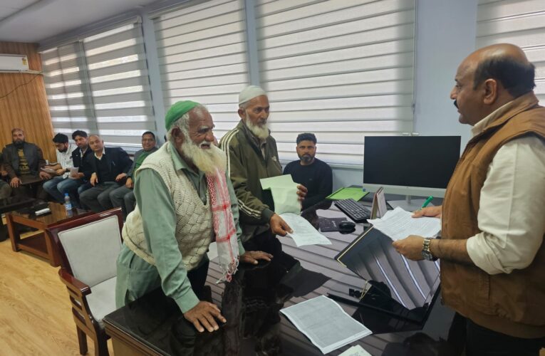 Deputy CM Surinder Choudhary Pledges People-Centric Governance During Public Delegations in Jammu