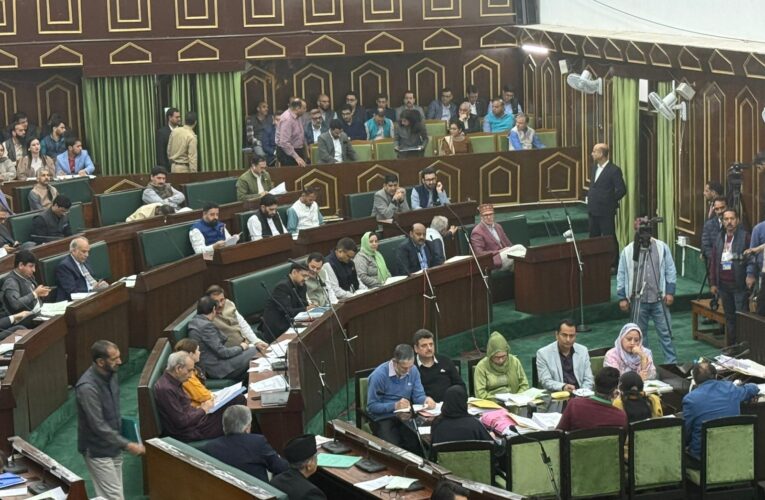 BJP MLAs Disrupt J&K Assembly with Protests Demanding National Law University for Jammu