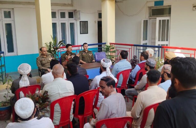 Jammu Police Hold Community Outreach in Bathindi to Ensure Peaceful Ramadan Observance