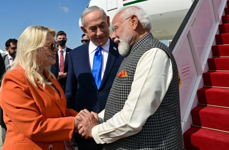 Historic Diplomacy: Israeli PM Benjamin Netanyahu Welcomes PM Modi for High-Stakes State Visit