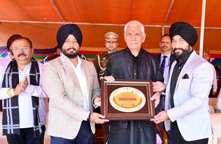LG Manoj Sinha Inaugurates 2nd Sikh Cricket Premier League: A New Era for Youth Empowerment in J&KJ