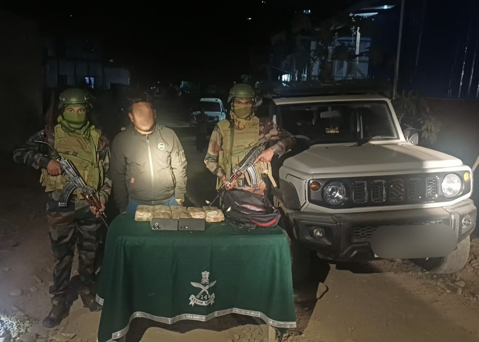 Major Drug Bust in Mizoram: Assam Rifles Seizes Methamphetamine Worth ₹24.36 Crores