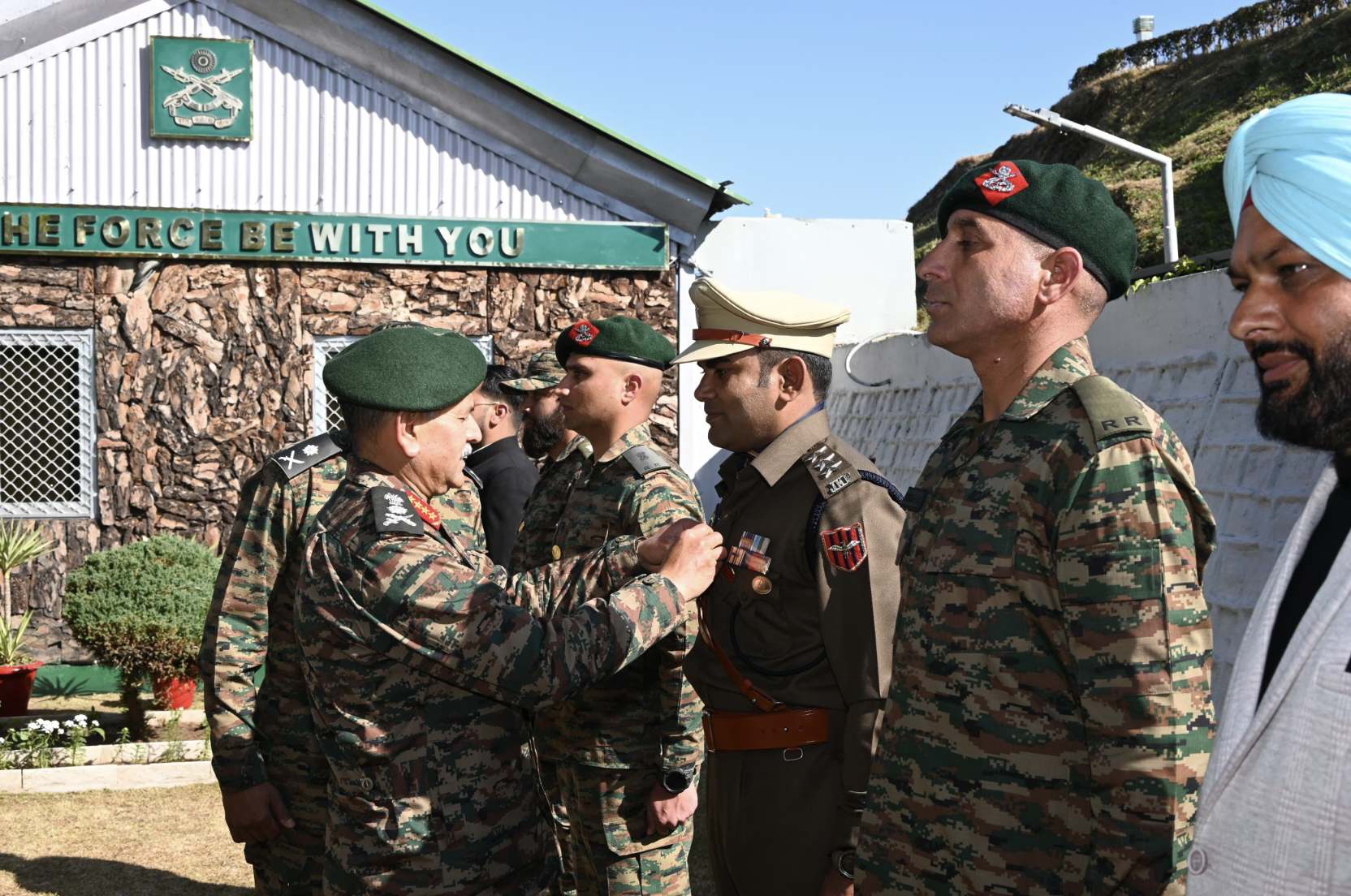 COAS General Upendra Dwivedi Reviews Security Grid and Operational Readiness in J&K